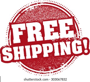 Free Shipping Stamp