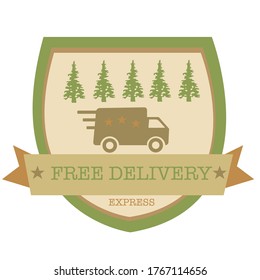 Free shipping symbol. Vector illustration.free delivery.background banner modern graphic design for store shop, online store, website, landing page.
