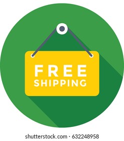 Free Shipping Vector Icon