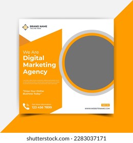 Free social media design template