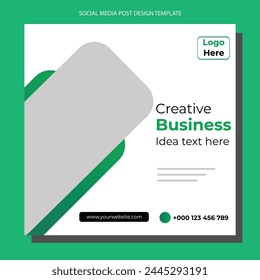 Free Social Media Post Design Template.
