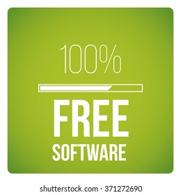  Free Software Design Vector Over Color Background