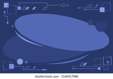 Free space background design for your text.Cool geometric and technology template.Vector illustration.