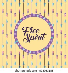 free spirit cartoon background