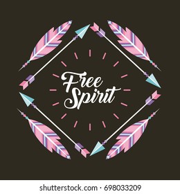 free spirit cartoon background