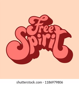 Free spirit illustration