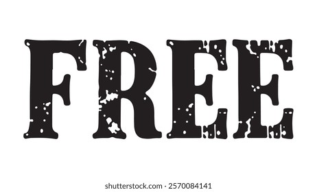 "FREE" stamp in black text on a white background.