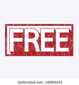 Free stamp vector illustration