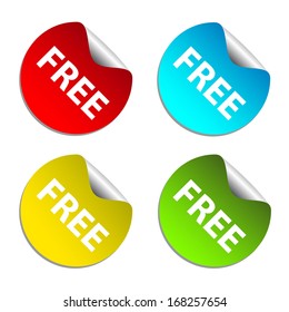 Free sticker.