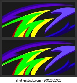 
vector de diseño de ajuste de etiqueta adhesiva libre