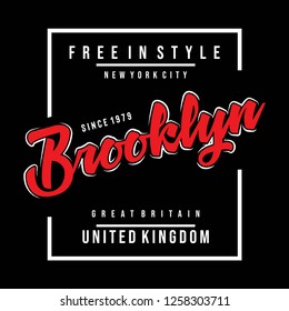 free in style new york city typografhy design