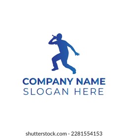 Free style rap logo vector illustration template