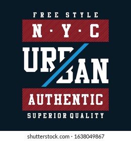 free style urban, Tshirt Graphics, Vector Illustration, poster print