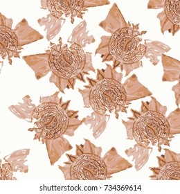 A free summer vector pattern. The pattern incorporates petals and butterflies. The pattern comes in a variety of different colors, for you to choose from to implement into your projects.