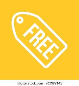 Free tag icon
