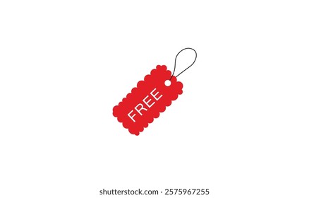 Free tag label design editable vector for use.