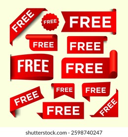 Free text with stylist shape and colorful design, graphic design element to upscale your promotion project such as flyer, cover, web design, social media, online store, video, motion graphic, and more