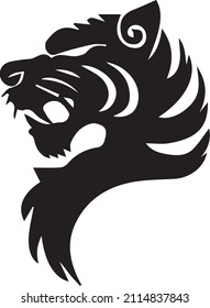 Free Tiger Logo Black And White, Download Free Tiger Logo Black And White Vector