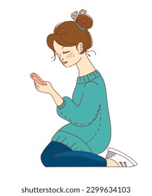 Free time for hobbies and recreation. People in different poses and situations. Sleep and rest. Hobbies and communication. Home comfort. Vector