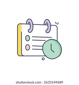 Free Timeline Icon vector stock illustration