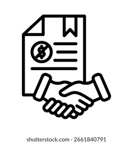 Free Trade Icon Element for Design
