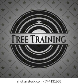 Free Training black emblem