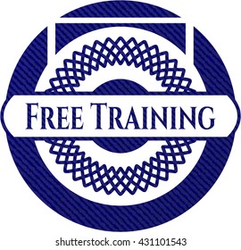 Free Training with jean texture