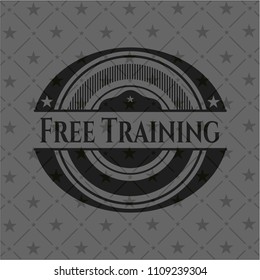 Free Training realistic dark emblem
