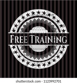 Free Training silver badge or emblem