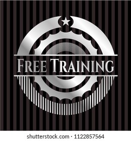 Free Training silver shiny badge