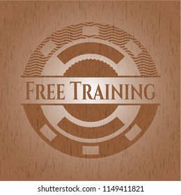Free Training wooden signboards