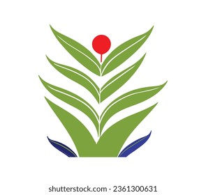 Diseño vectorial de hojas de árbol libres 