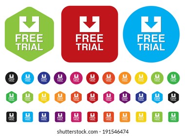 Free Trial Button