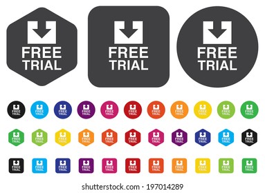 Free Trial Button