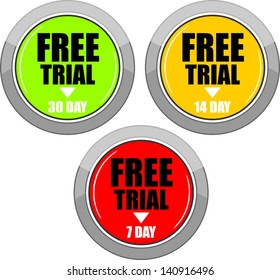 Free Trial, icon vector