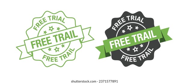 FREE TRIAL vector symbol set