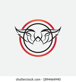 free tribal art vector illustration icon logo template