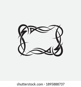 free tribal art vector illustration icon logo template