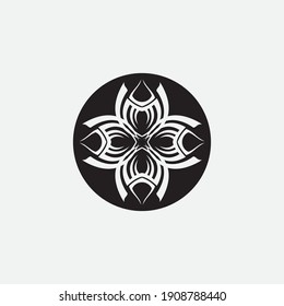 free tribal art vector illustration icon logo template