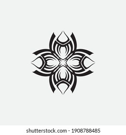 free tribal art vector illustration icon logo template