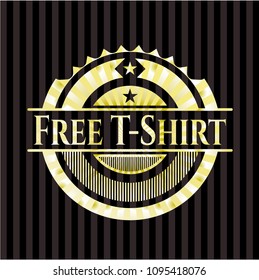 Free T-Shirt shiny emblem