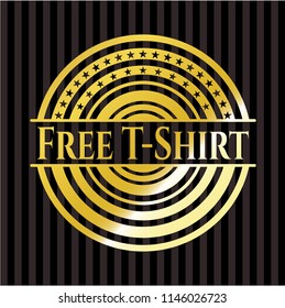 Free T-Shirt shiny emblem
