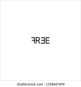 Free Typography Logo Template Design 