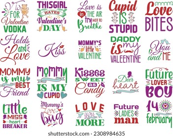 Free valentine Day SVG T-shirt Design For All  
