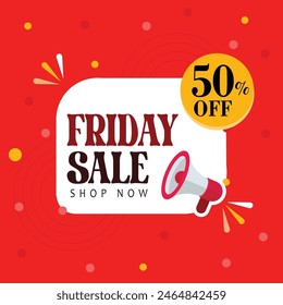Free vector abstract mega sale promotion banner