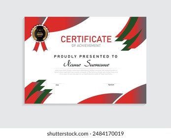 Free vector of achievement certificate design
Creative certificate template 