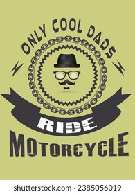 Free vector american bikers gang poster design 
