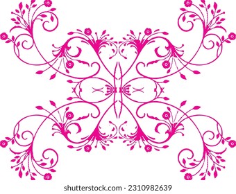 Free Vector Arts Graphics Design elements. 
Traditional Bengali  Alpona design. 
