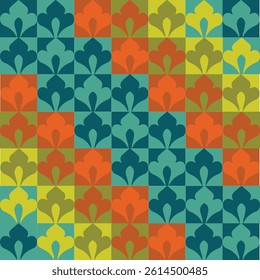 Free Vector | Background with colored geometric shapes