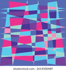 Free Vector | Background with colored geometric shapes